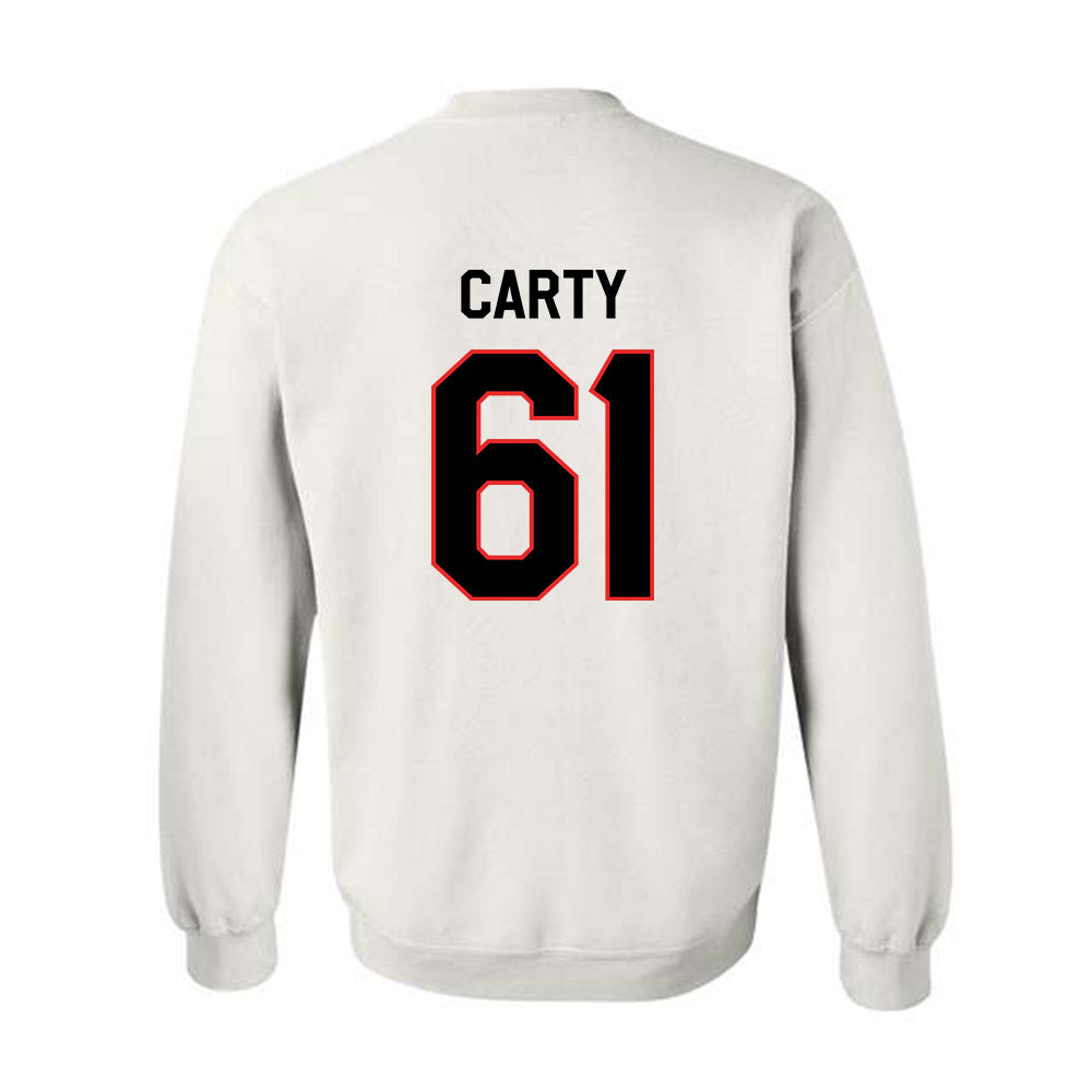Texas Tech - NCAA Football : Connor Carty - Classic Shersey Crewneck Sweatshirt-1