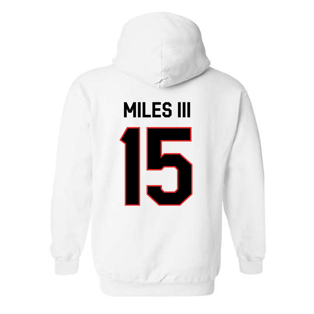 Texas Tech - NCAA Football : Oliver Miles III - Classic Shersey Hooded Sweatshirt-1