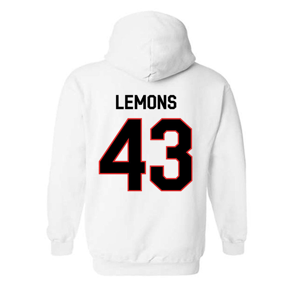 Texas Tech - NCAA Football : Chris Lemons - Classic Shersey Hooded Sweatshirt-1