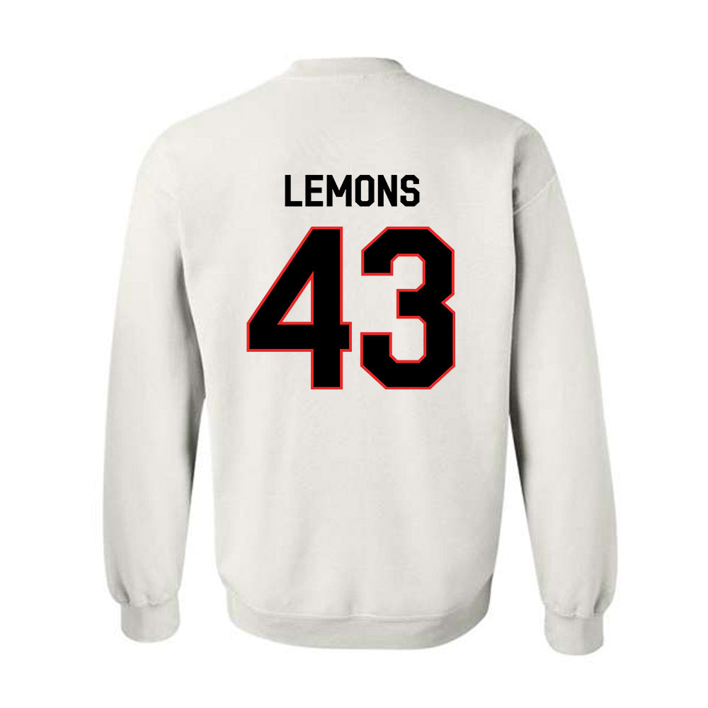 Texas Tech - NCAA Football : Chris Lemons - Classic Shersey Crewneck Sweatshirt-1