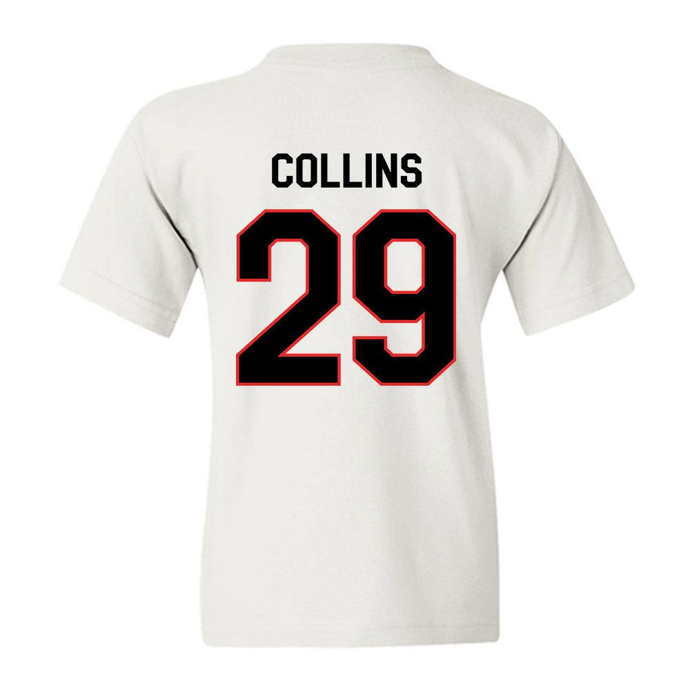 Texas Tech - NCAA Football : Chief Collins - Classic Shersey Youth T-Shirt-1