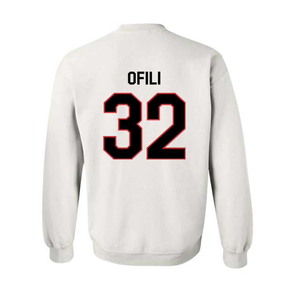 Texas Tech - NCAA Football : Cheta Ofili - Classic Shersey Crewneck Sweatshirt-1