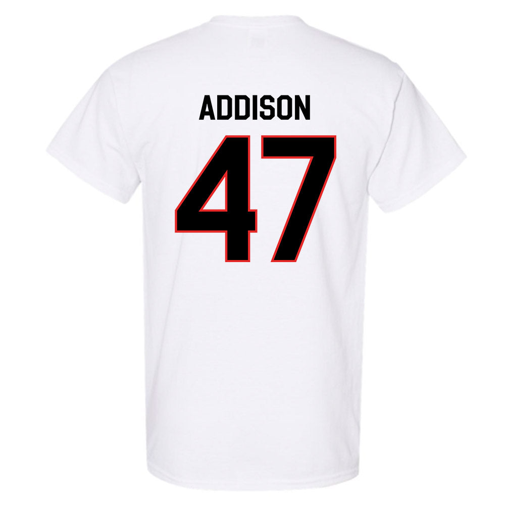 Texas Tech - NCAA Baseball : Logan Addison - Classic Shersey T-Shirt-1
