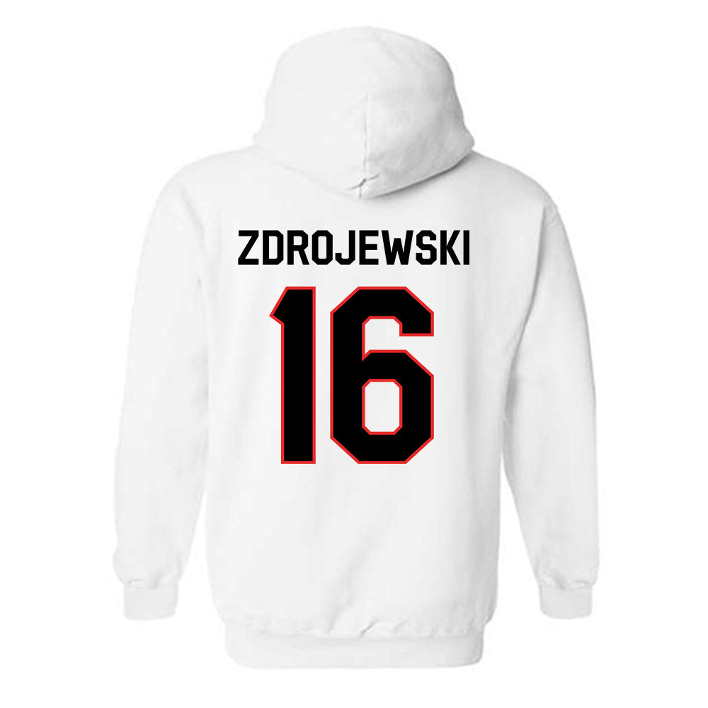 Texas Tech - NCAA Women's Soccer : Taylor Zdrojewski - Classic Shersey Hooded Sweatshirt-1