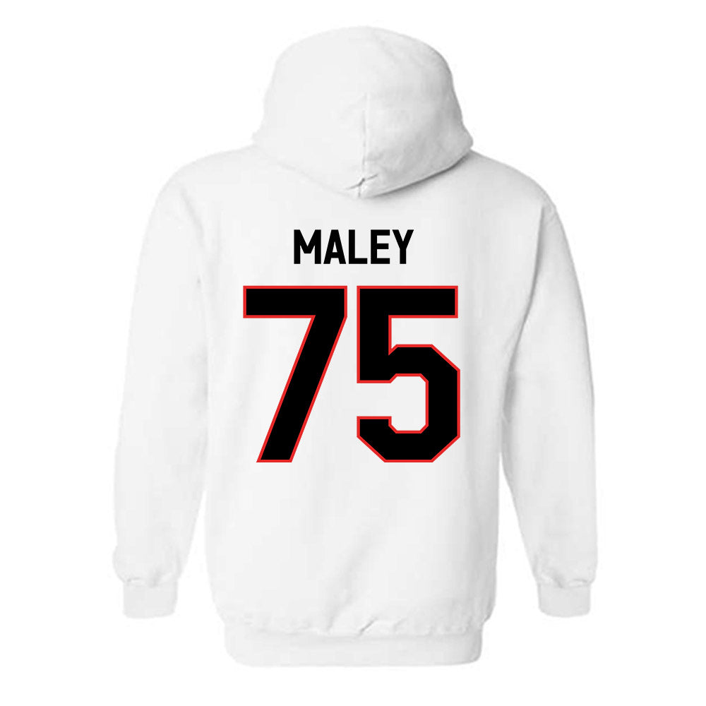 Texas Tech - NCAA Football : Garin Maley - Classic Shersey Hooded Sweatshirt-1
