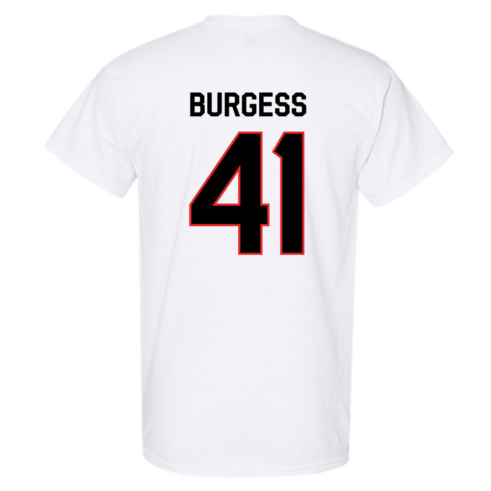 Texas Tech - NCAA Football : Jack Burgess - Classic Shersey T-Shirt-1