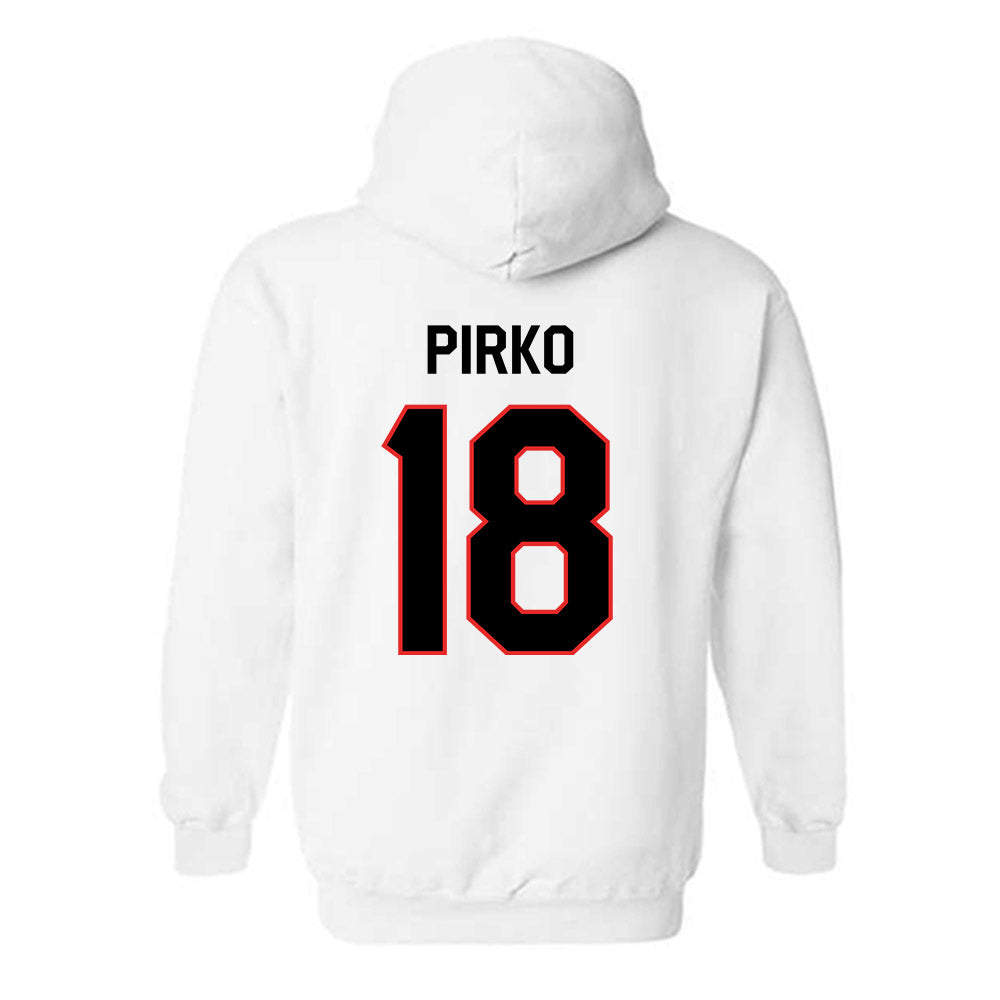 Texas Tech - NCAA Baseball : Lukas Pirko - Classic Shersey Hooded Sweatshirt-1