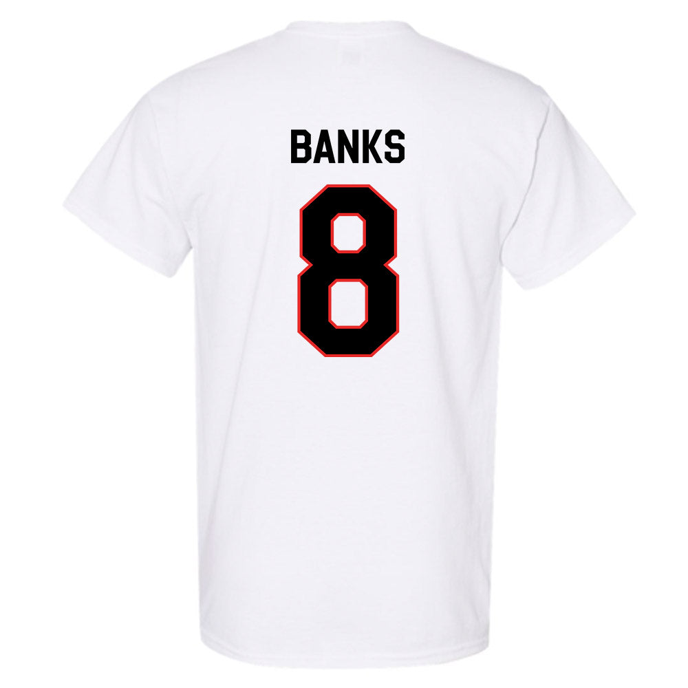 Texas Tech - NCAA Football : E'Maurion Banks - Classic Shersey T-Shirt-1