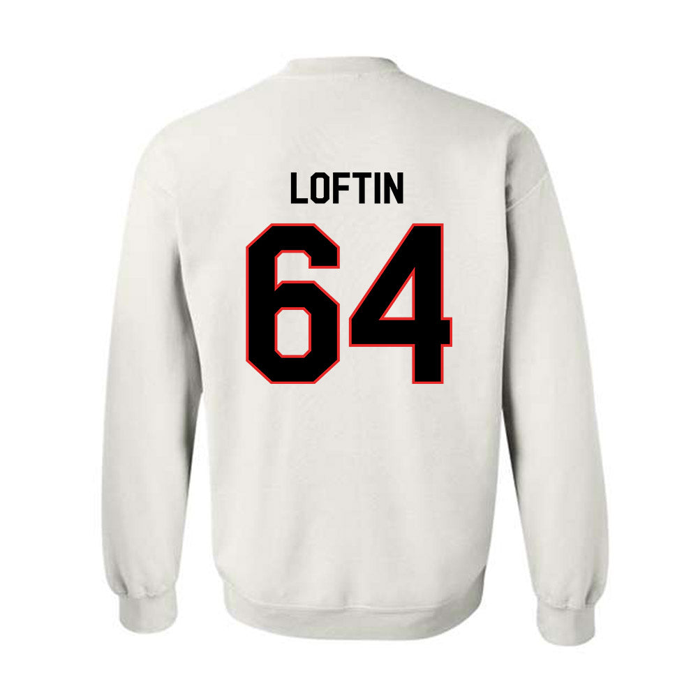 Texas Tech - NCAA Football : Jurrien Loftin - Classic Shersey Crewneck Sweatshirt-1