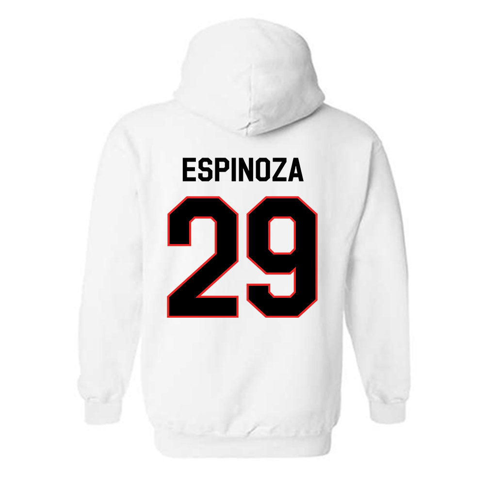 Texas Tech - NCAA Baseball : Jorden Espinoza - Classic Shersey Hooded Sweatshirt-1