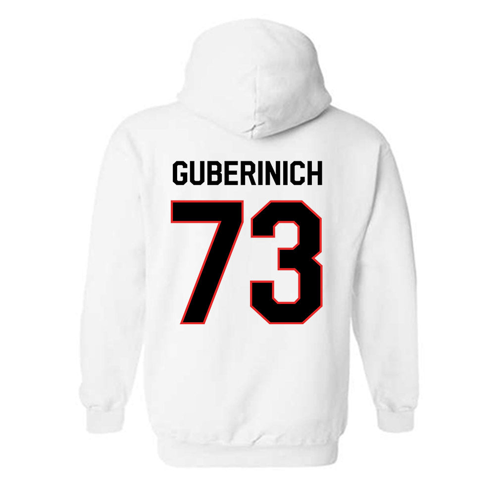 Texas Tech - NCAA Football : Danilo Guberinich - Classic Shersey Hooded Sweatshirt-1