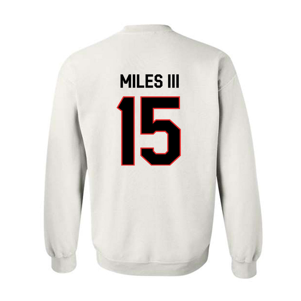 Texas Tech - NCAA Football : Oliver Miles III - Classic Shersey Crewneck Sweatshirt-1