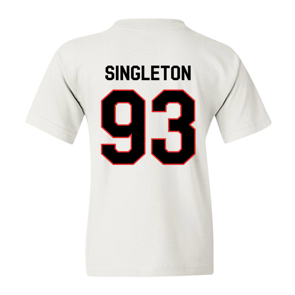 Texas Tech - NCAA Football : Dylan Singleton - Classic Shersey Youth T-Shirt-1