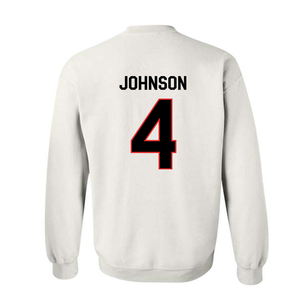 Texas Tech - NCAA Baseball : Kendyl Johnson - Classic Shersey Crewneck Sweatshirt-1