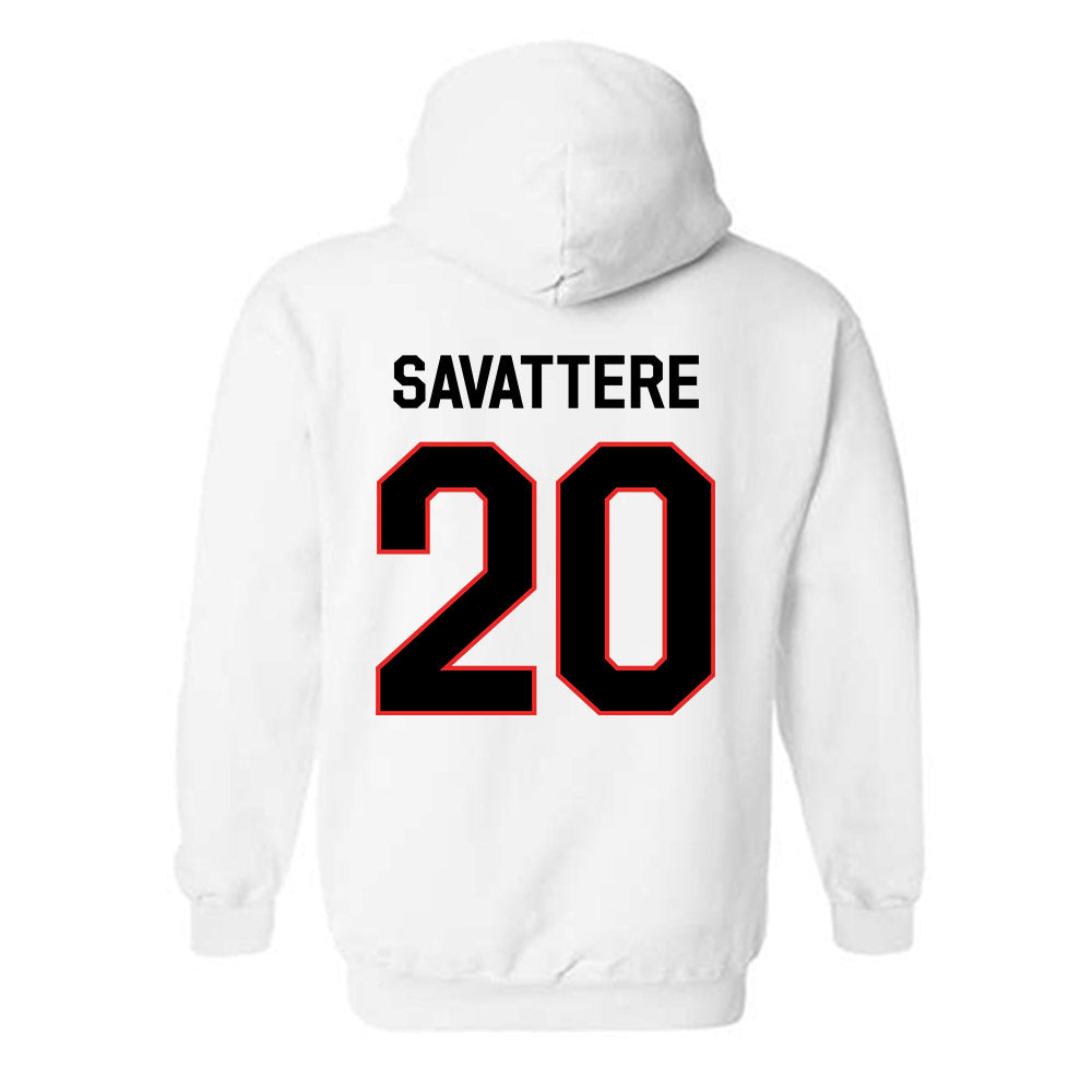 Texas Tech - NCAA Baseball : Antonelli Savattere - Classic Shersey Hooded Sweatshirt-1