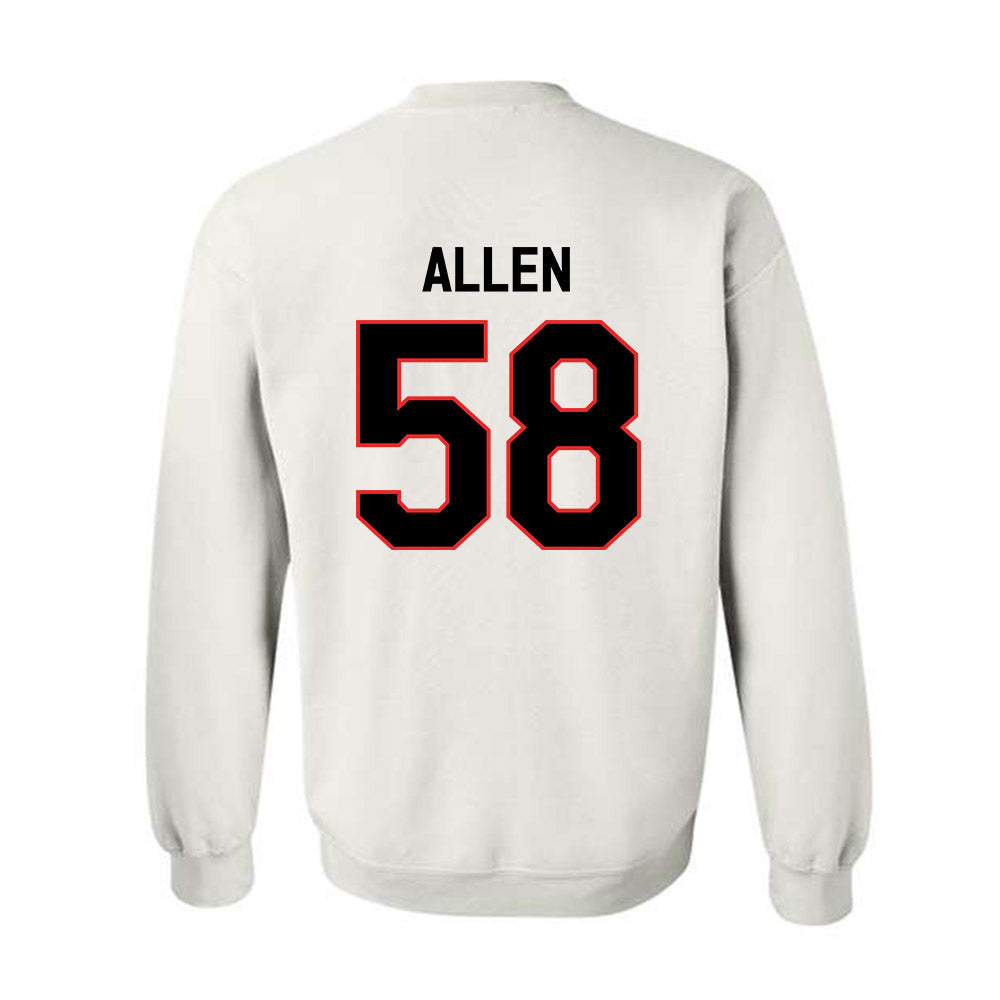 Texas Tech - NCAA Football : Tanner Allen - Classic Shersey Crewneck Sweatshirt-1