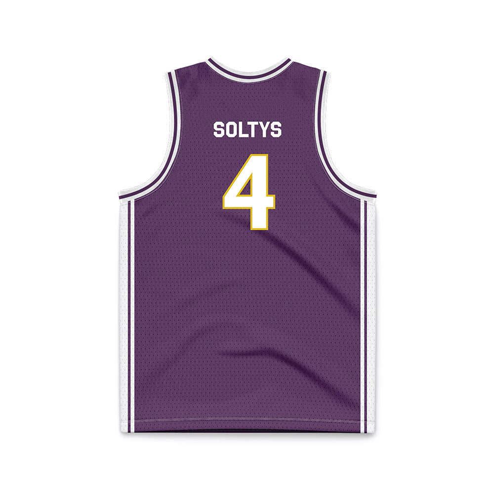 JMU - NCAA Women's Basketball : Delilah Soltys - Vintage Dukes Basketball Jersey-1