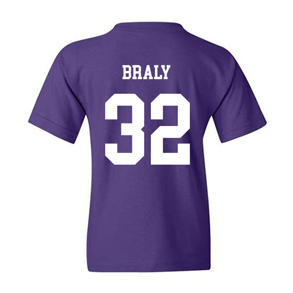 JMU - NCAA Softball : Allie Braly - Vintage Dukes Youth T-Shirt-1