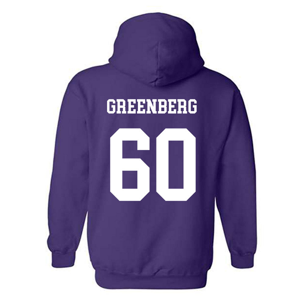 JMU - NCAA Football : Zach Greenberg - Vintage Dukes Hooded Sweatshirt-1