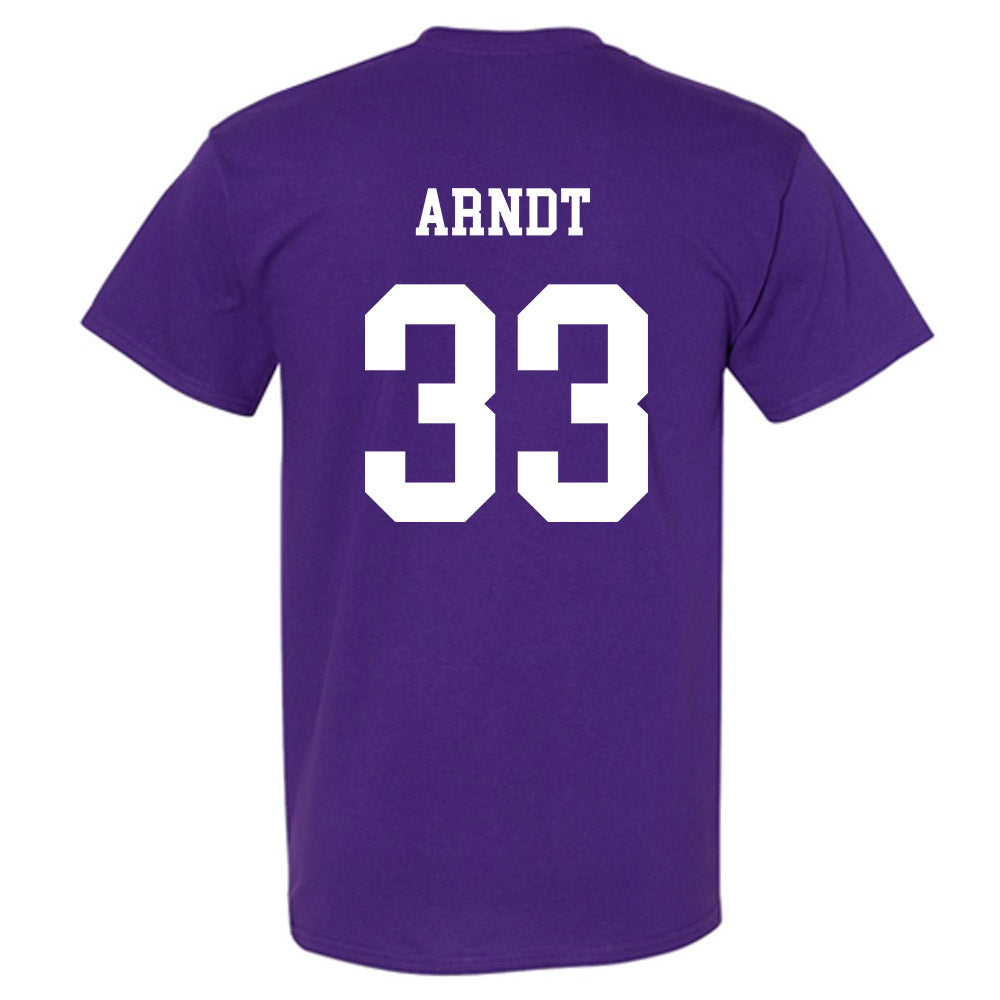 JMU - NCAA Women's Soccer : Aleigha Arndt - Vintage Dukes T-Shirt-1