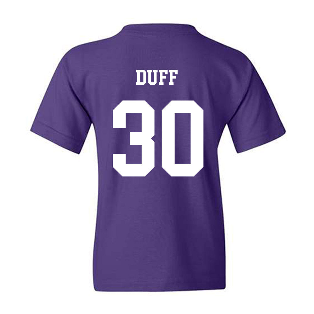 JMU - NCAA Baseball : Lane Duff - Vintage Dukes Youth T-Shirt-1
