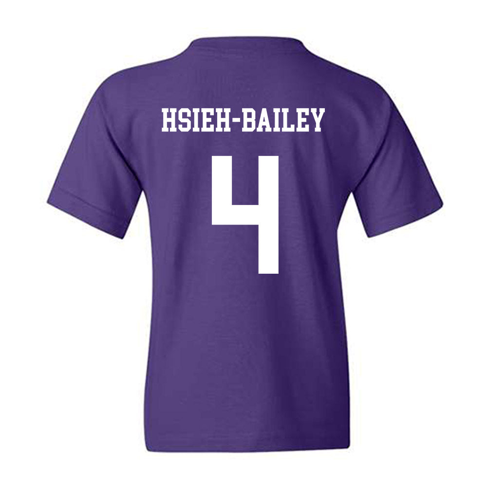 JMU - NCAA Men's Soccer : Jai Hsieh-Bailey - Vintage Dukes Youth T-Shirt-1