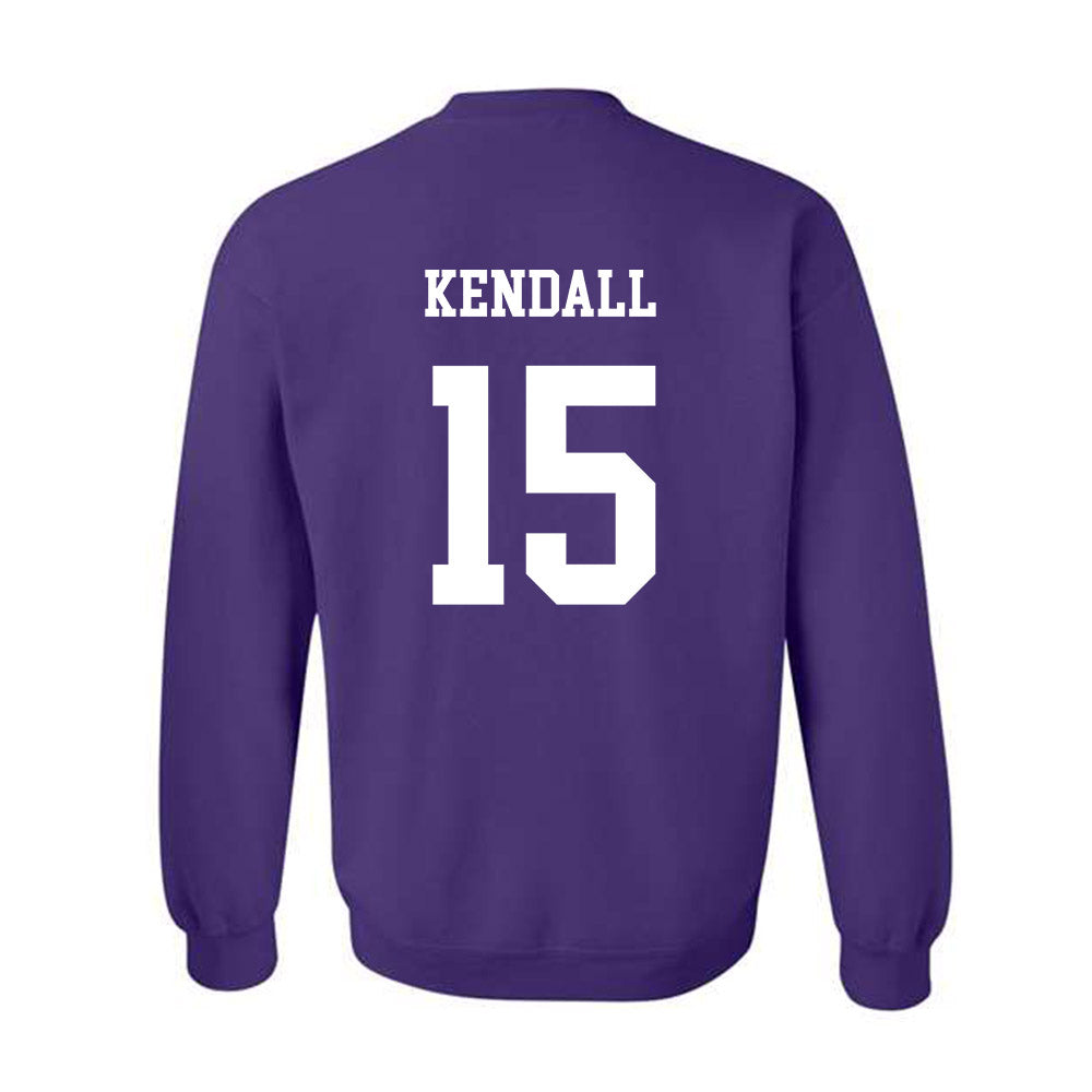 JMU - NCAA Football : Blake Kendall - Vintage Dukes Crewneck Sweatshirt-1