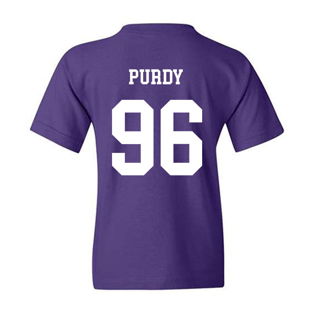 JMU - NCAA Football : Cole Purdy - Vintage Dukes Youth T-Shirt-1