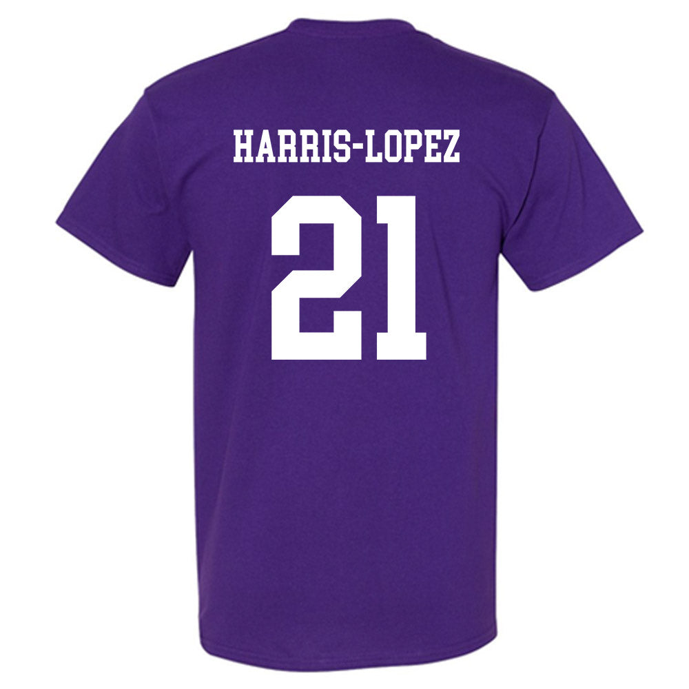 JMU - NCAA Football : Curtis Harris-Lopez - Vintage Dukes T-Shirt-1