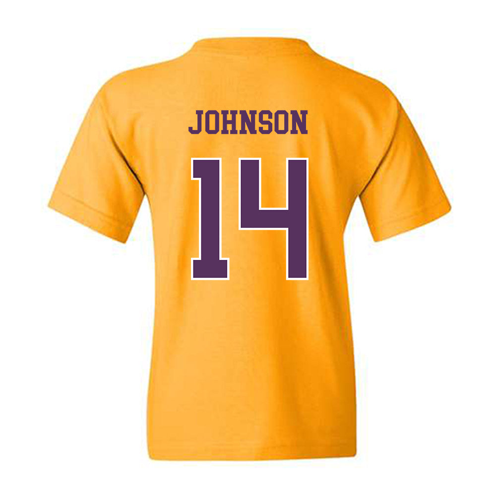 JMU - NCAA Softball : Taylor Johnson - Vintage Dukes Youth T-Shirt-1