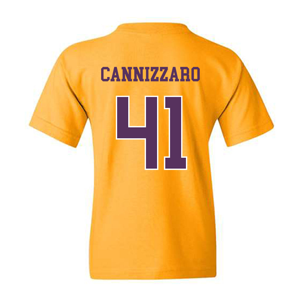 JMU - NCAA Baseball : Jack Cannizzaro - Vintage Dukes Youth T-Shirt-1