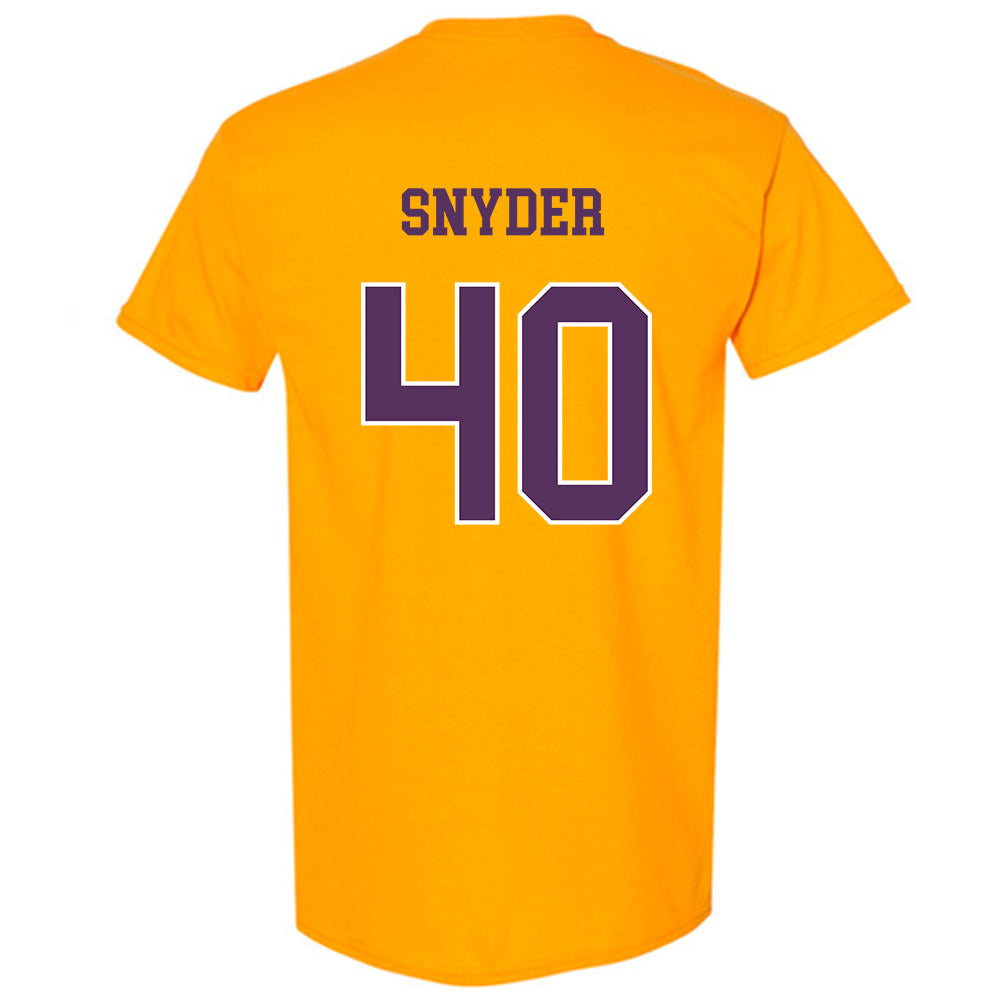 JMU - NCAA Football : Jackson Snyder - Vintage Dukes T-Shirt-1