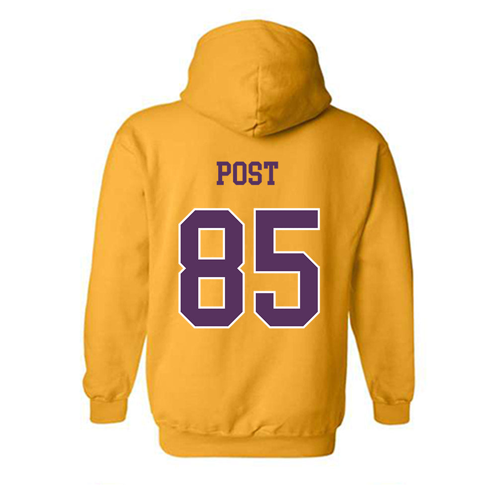 JMU - NCAA Football : Ryder Post - Vintage Dukes Hooded Sweatshirt-1