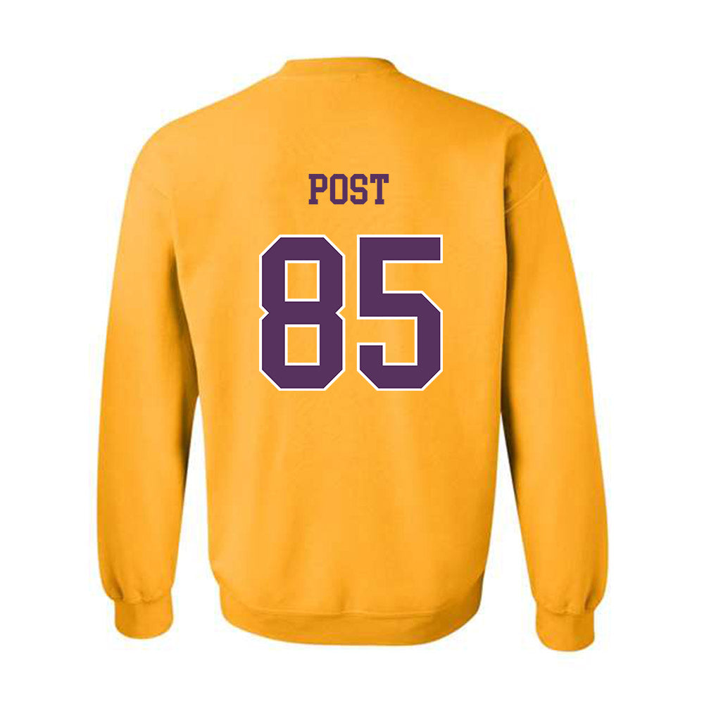 JMU - NCAA Football : Ryder Post - Vintage Dukes Crewneck Sweatshirt-1