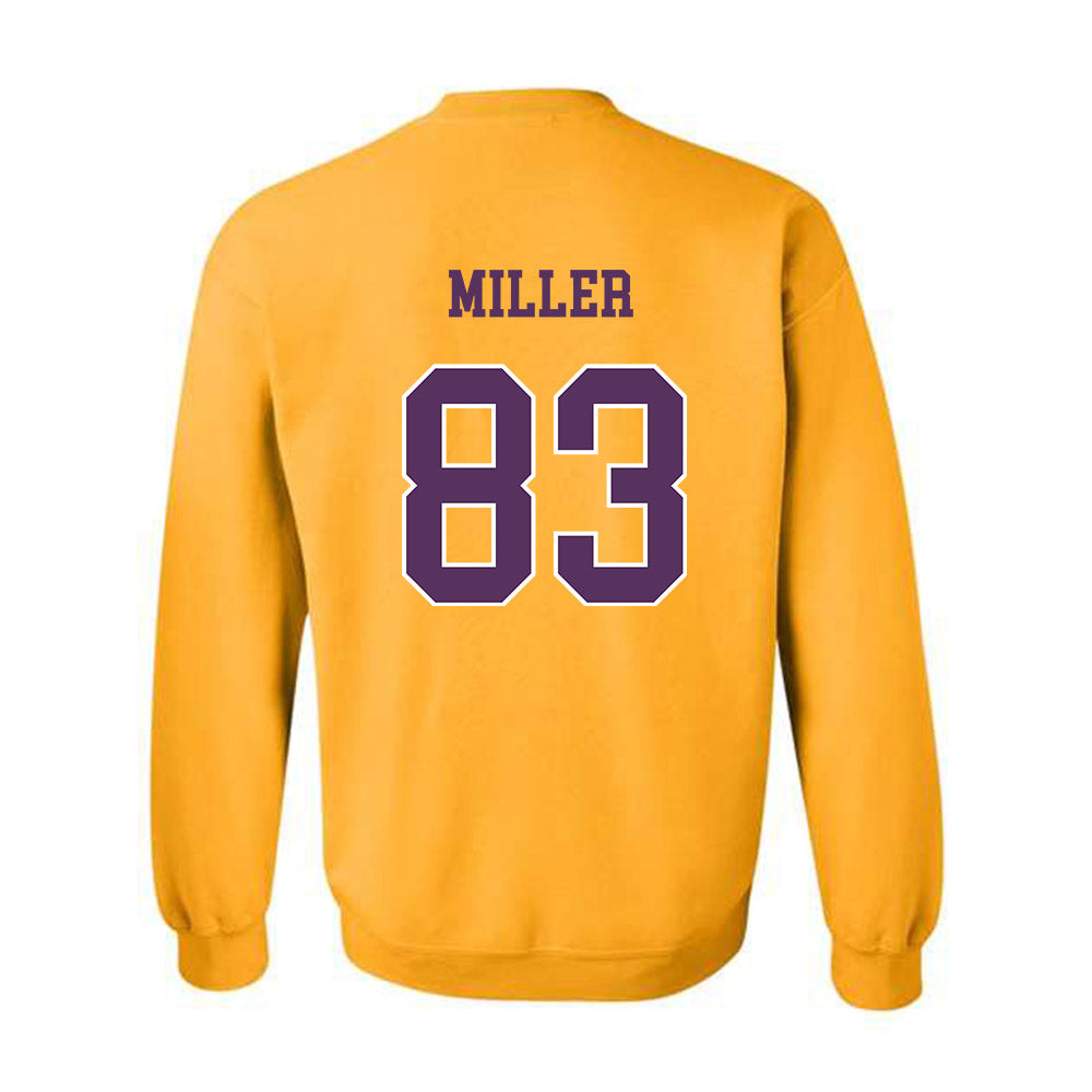 JMU - NCAA Football : Chase Miller - Vintage Dukes Crewneck Sweatshirt-1