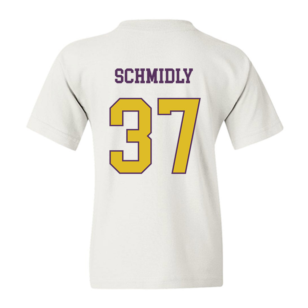 JMU - NCAA Baseball : Ike Schmidly - Vintage Dukes Youth T-Shirt-1