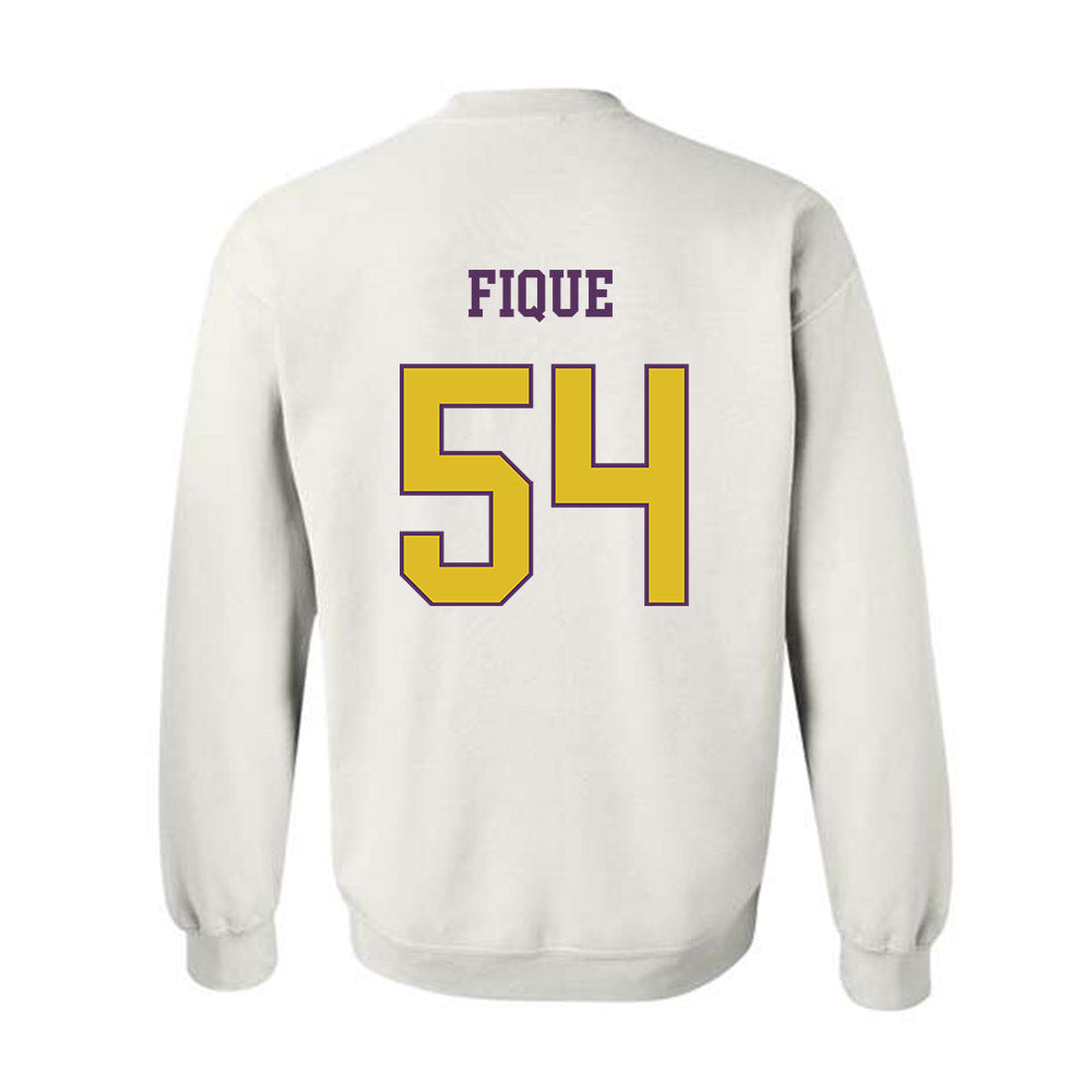 JMU - NCAA Football : Brandon Fique - Vintage Dukes Crewneck Sweatshirt-1