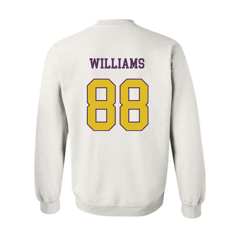 JMU - NCAA Football : Dylan Williams - Vintage Dukes Crewneck Sweatshirt-1