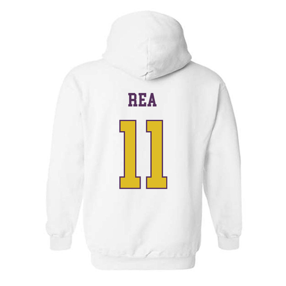JMU - NCAA Football : Patrick Rea - Vintage Dukes Hooded Sweatshirt-1