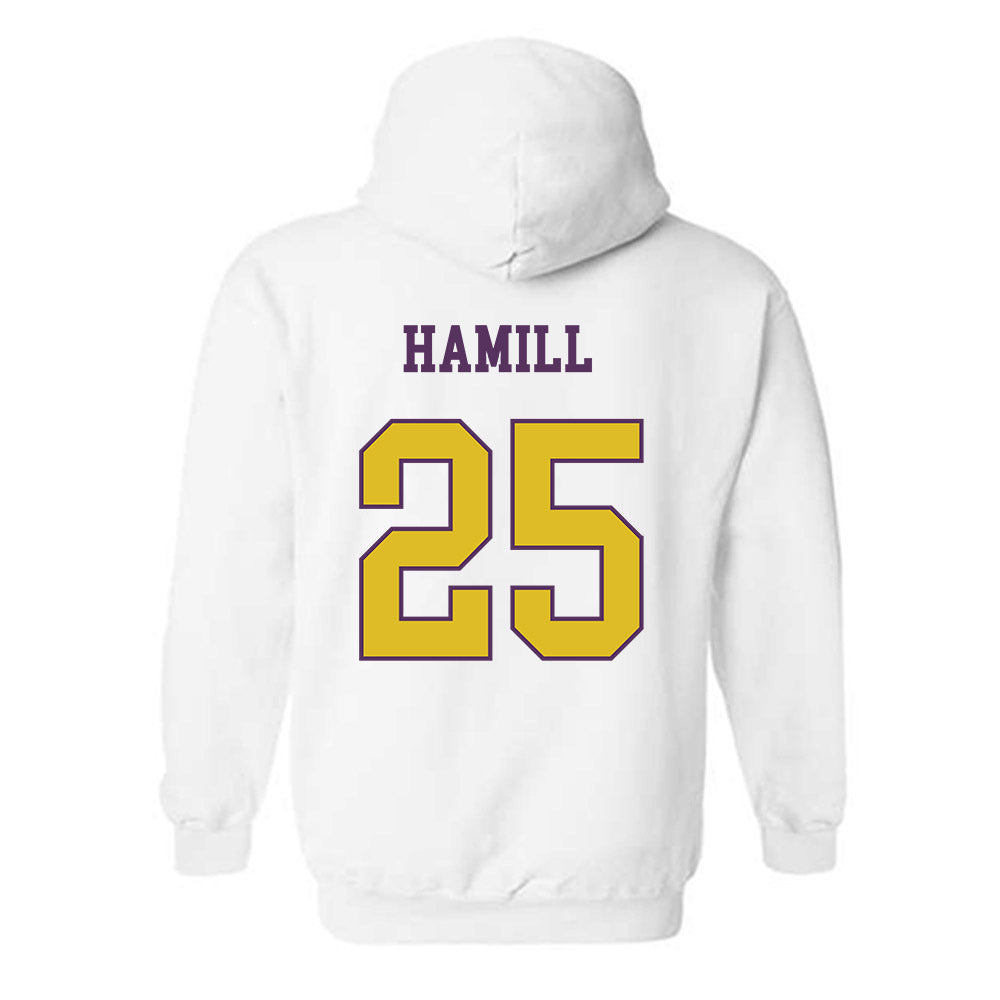 JMU - NCAA Football : Jackson Hamill - Vintage Dukes Hooded Sweatshirt-1