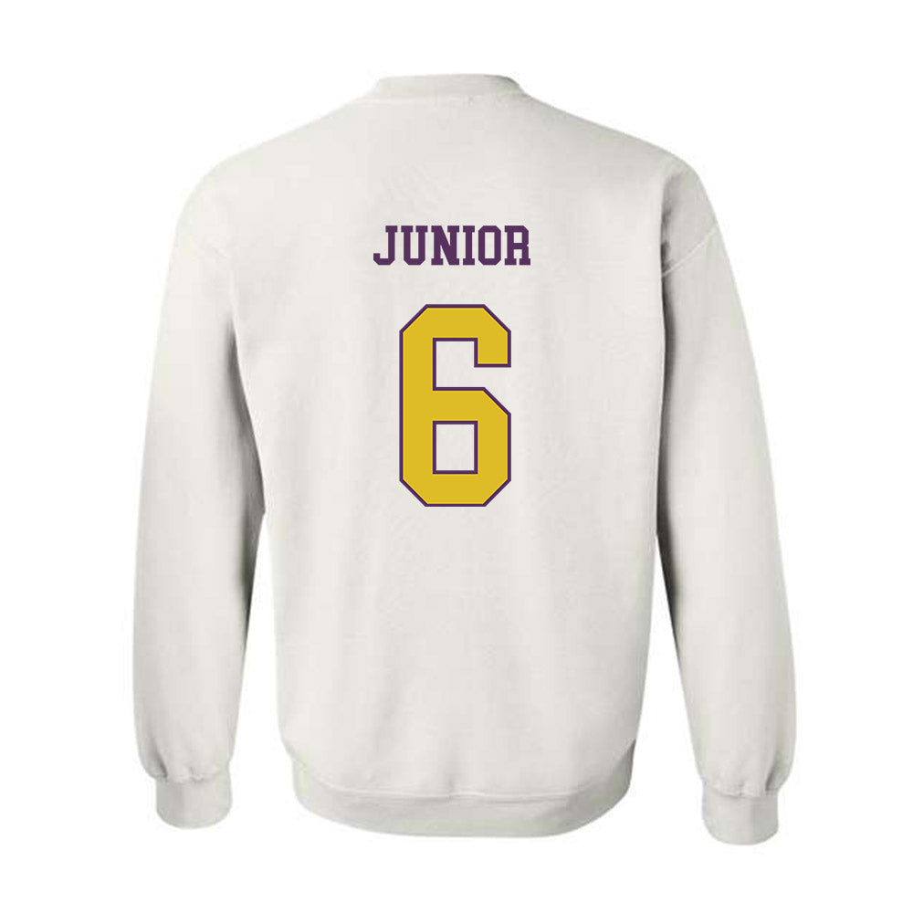 JMU - NCAA Men's Soccer : Florentino Junior - Vintage Dukes Crewneck Sweatshirt-1