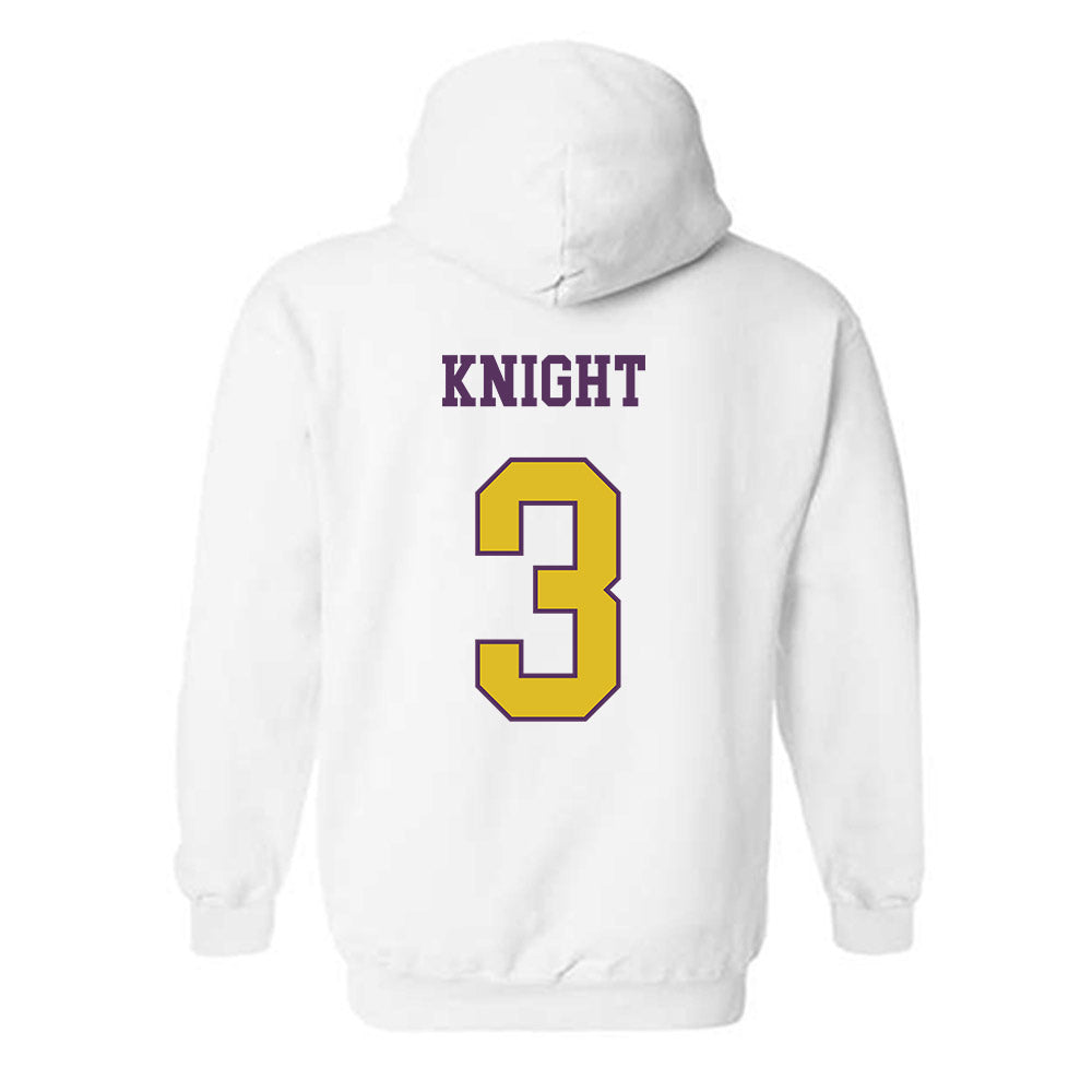 JMU - NCAA Football : Wayne Knight - Vintage Dukes Hooded Sweatshirt-1