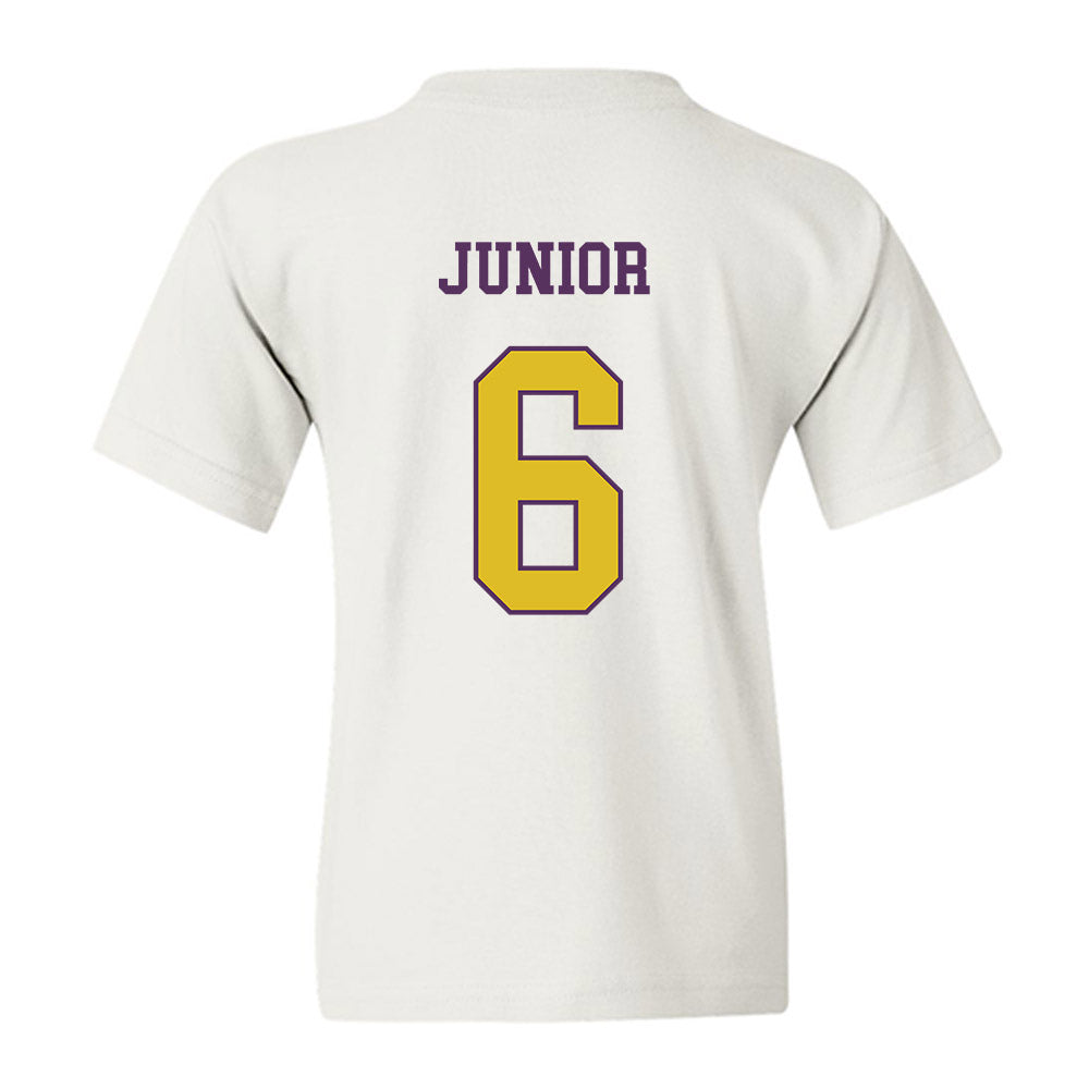 JMU - NCAA Men's Soccer : Florentino Junior - Vintage Dukes Youth T-Shirt-1
