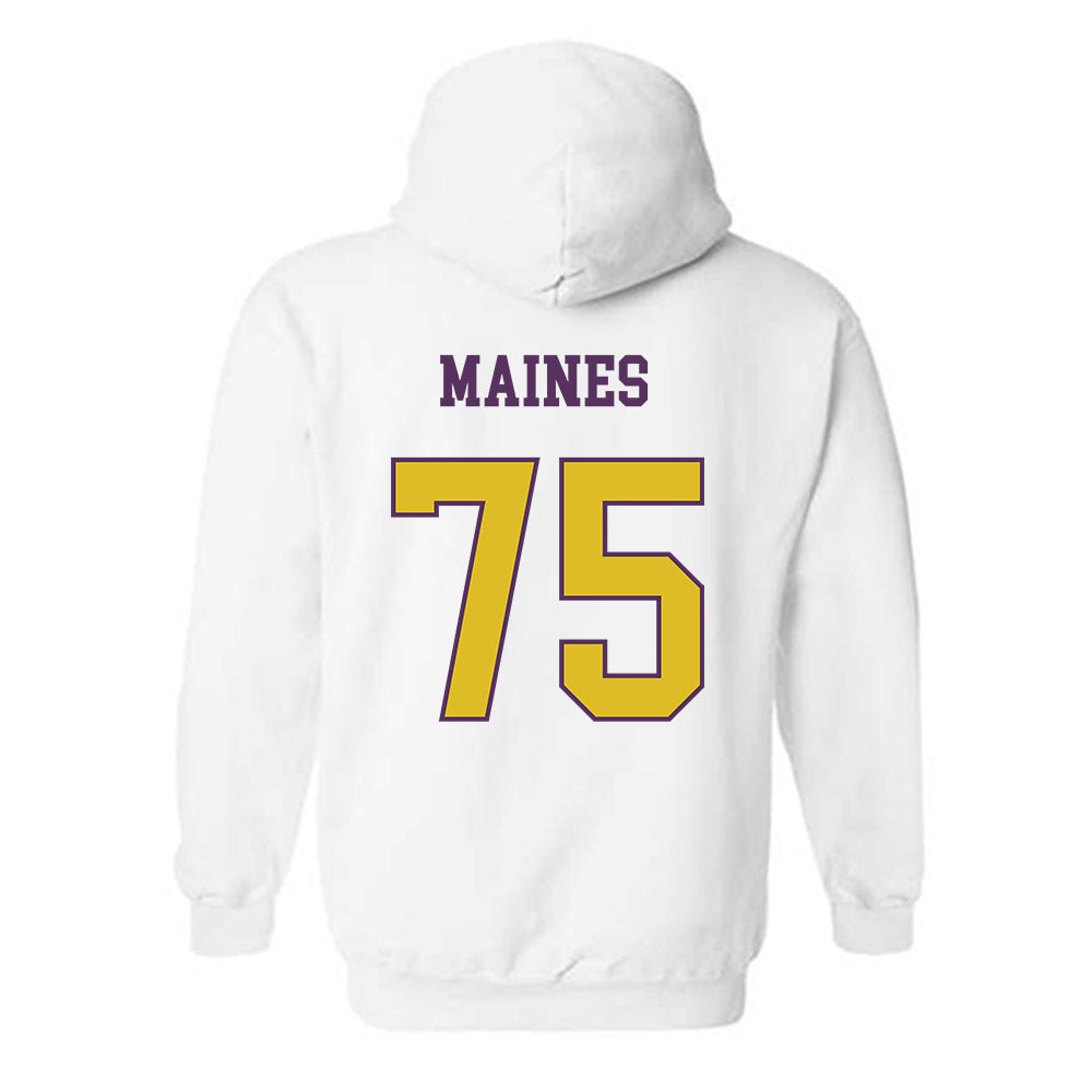 JMU - NCAA Football : Wyatt Maines - Vintage Dukes Hooded Sweatshirt-1