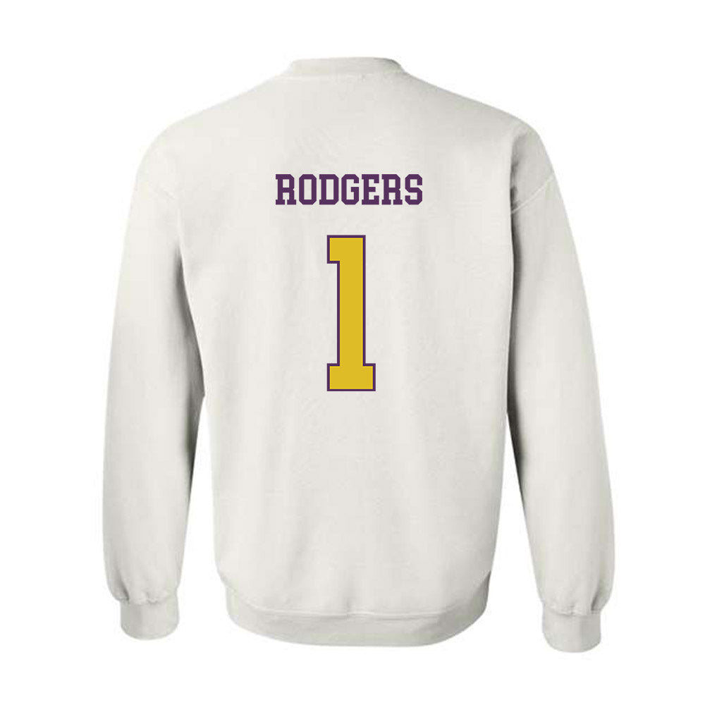 JMU - NCAA Football : Mekhi Rodgers - Vintage Dukes Crewneck Sweatshirt-1