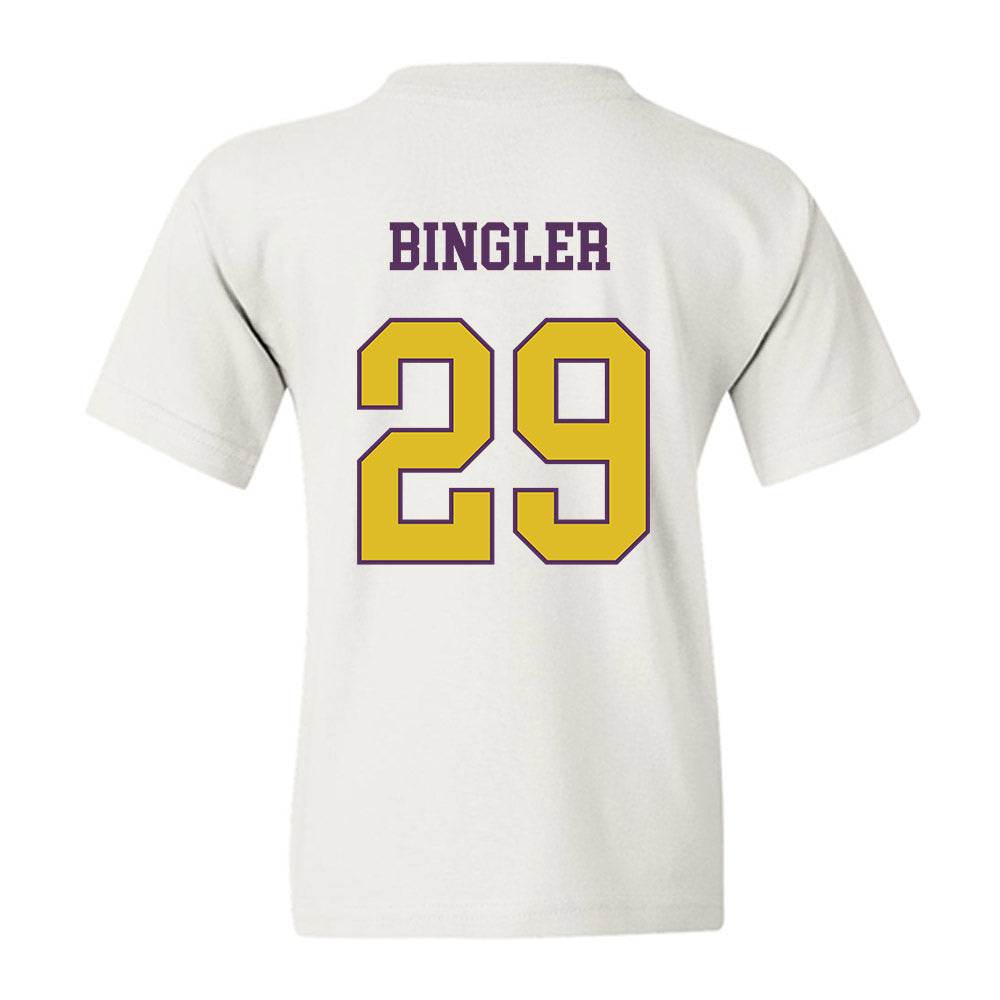 JMU - NCAA Baseball : Alex Bingler - Vintage Dukes Youth T-Shirt-1