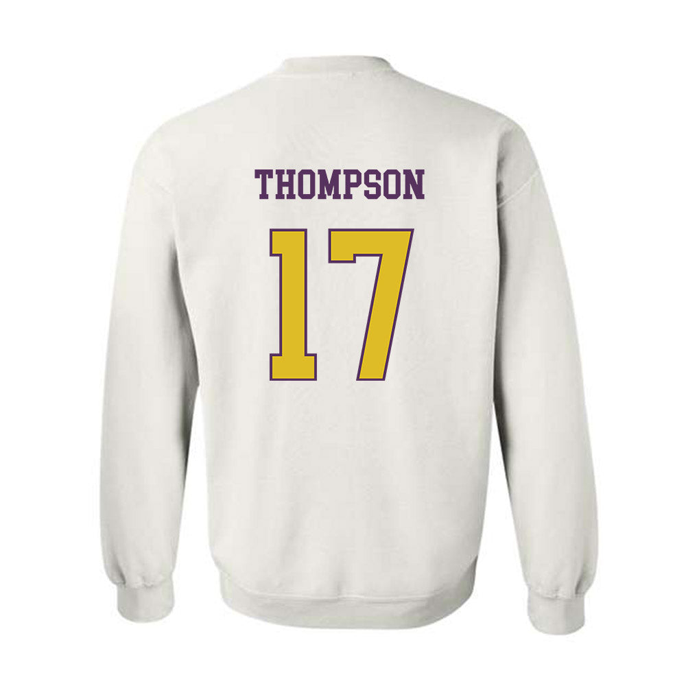JMU - NCAA Football : Taylor Thompson - Vintage Dukes Crewneck Sweatshirt-1