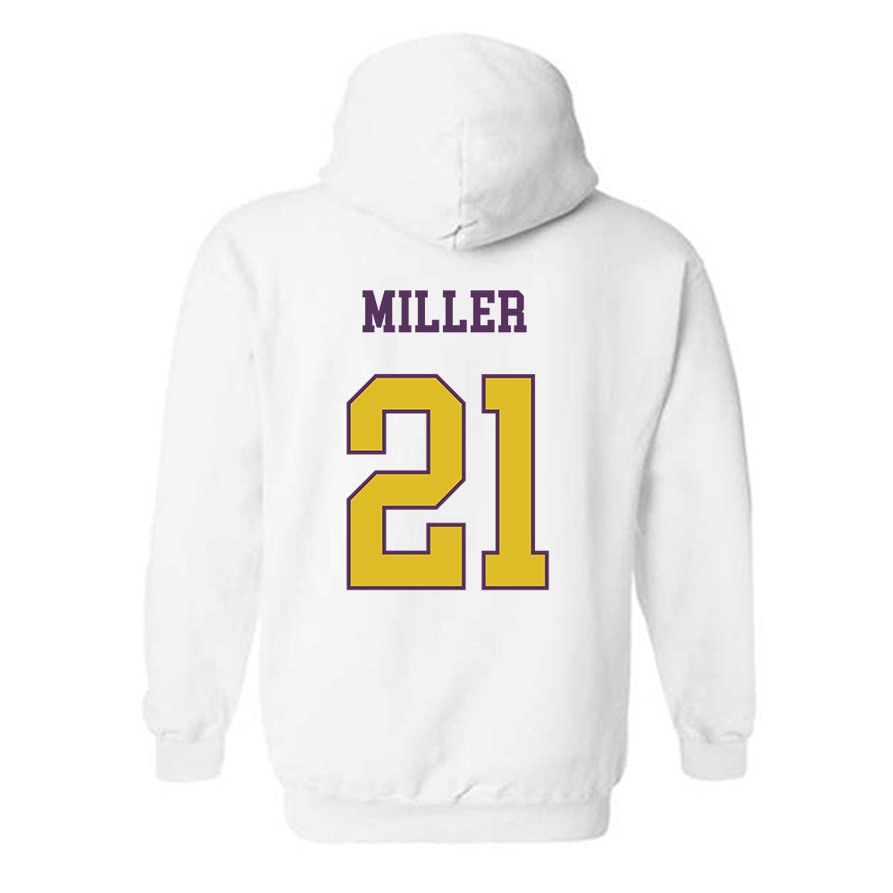 JMU - NCAA Men's Soccer : Tyler Miller - Vintage Dukes Hooded Sweatshirt-1
