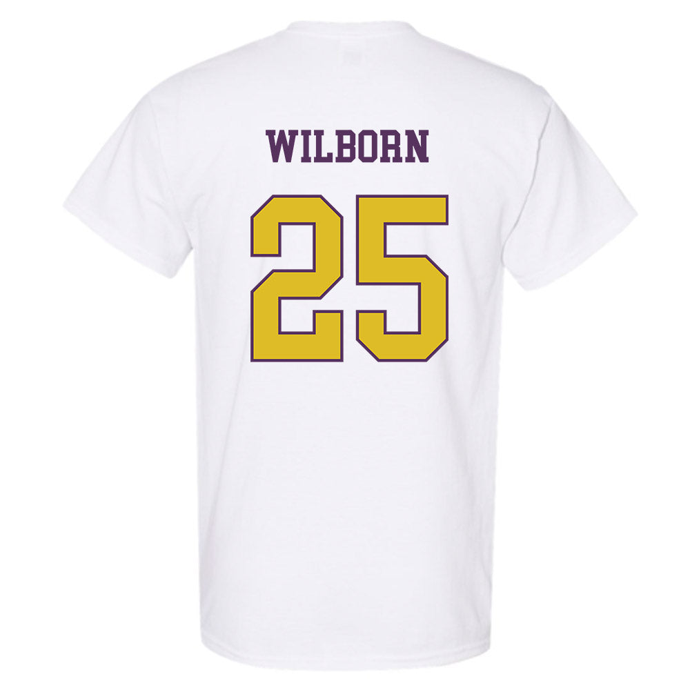 JMU - NCAA Men's Basketball : Eli Wilborn - Vintage Dukes T-Shirt-1