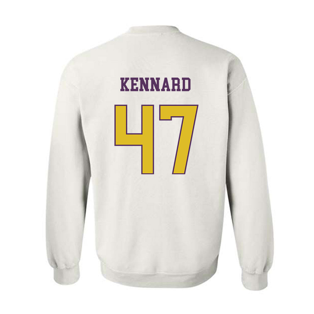 JMU - NCAA Football : Josiah Kennard - Vintage Dukes Crewneck Sweatshirt-1